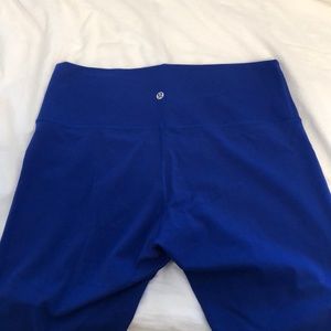Blue Lululemon Leggings